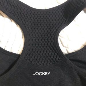 Jockey small black sports bra